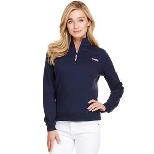 Vineyard Vines Navy Quarter Zip